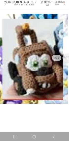 Receita De Amigurumi Personagem Desenho Animado ( 40)