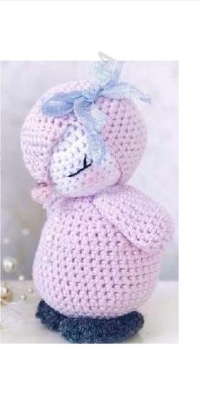 Receita de Amigurumi PINGUIM