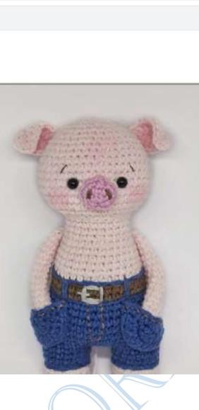 Receita de Amigurumi PORCO (1) tradução