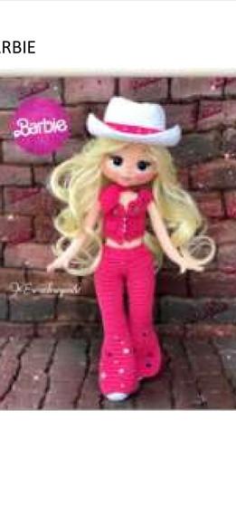 Receita de Amigurumi Roupa de Vaqueira-tradução