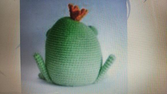 Receita de Amigurumi SAPO PESO DE PORTA