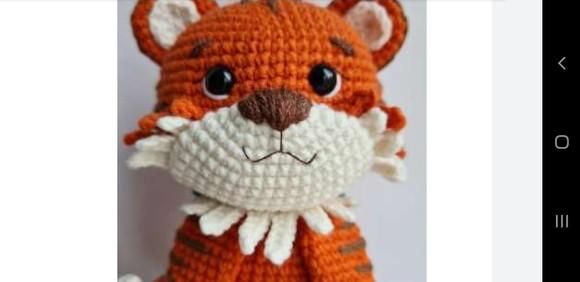 Receita de Amigurumi TIGRE (3) tradução