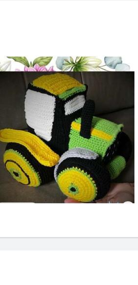 Receita De Amigurumi Trator (2)
