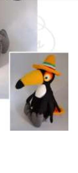Receita de Amigurumi Tucano (2) Tradução