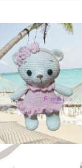 Receita De Amigurumi Ursa (12) Tradução
