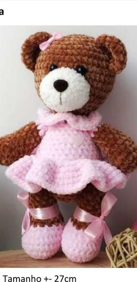 Receita de Amigurumi URSA (2) tradução