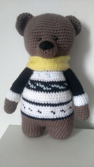Receita de Amigurumi URSO (3) tradução