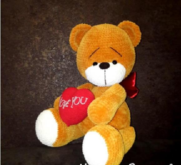 Receita de Amigurumi URSO com lã veludo tradução
