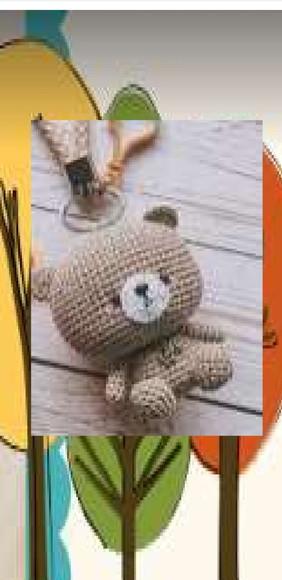 Receita de amigurumi Urso Polar