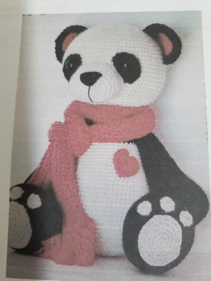 Receita de Amigurumi URSO PANDA (1) tradução
