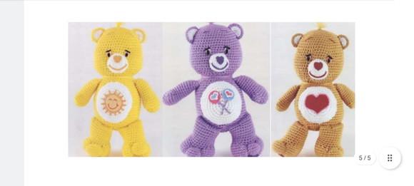 Receita de Amigurumi Ursos (13) Tradução