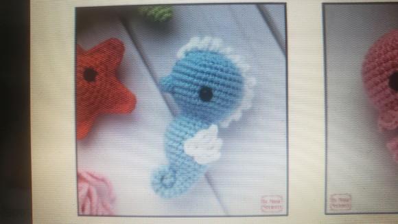 Receita de Amigurumi Vida Marinha