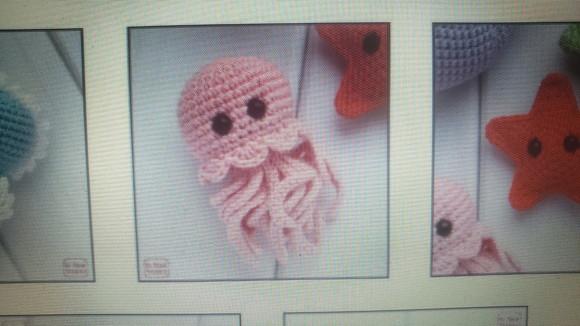 Receita de Amigurumi Vida Marinha