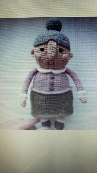 Receita de Amigurumi Vovó Tradução