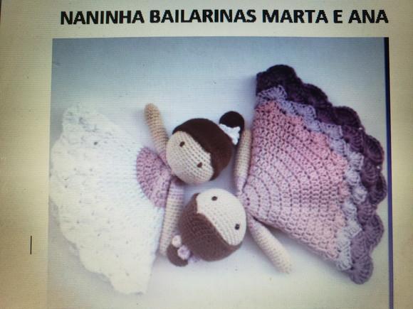 Receita De Crochê Naninha Bailarinas