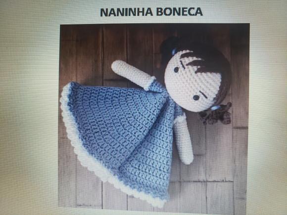 Receita De Crochê Naninha Boneca