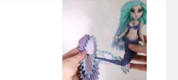 Receita em Português de Amigurumi Sereia (1)