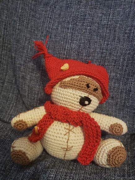 Urso em Crochê- Amigurumi