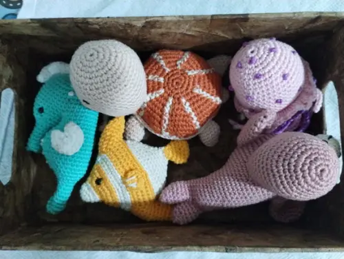 Amigurumi Animais Marinhos em Crochê