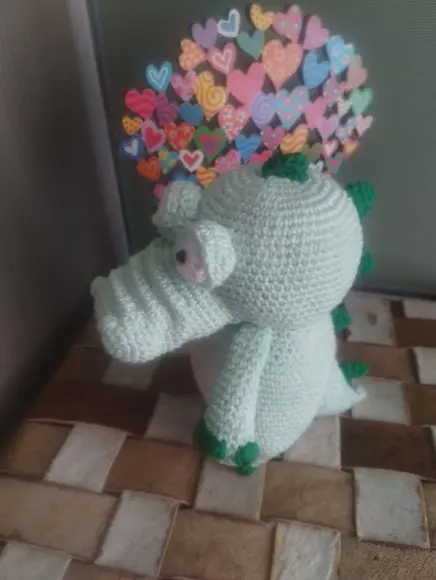 Amigurumi Crocodilo