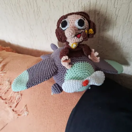 Aviador em Crochê - Amigurumi