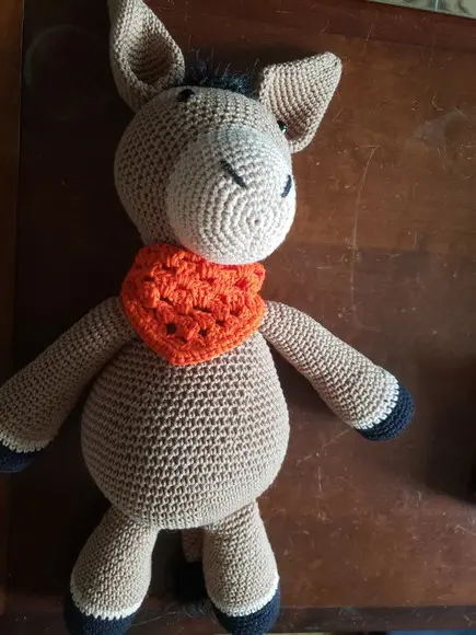 Burrinho em Crochê- Amigurumi