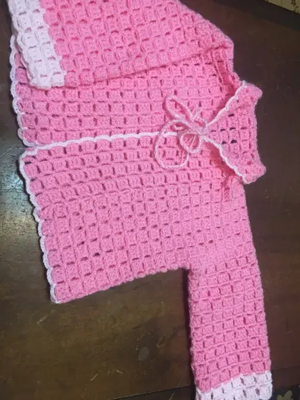 Casaquinho infantil