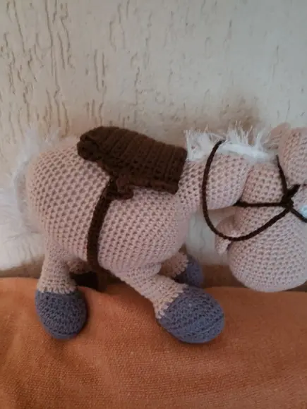 Cavalo em Crochê - Amigurumi