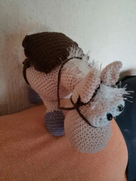 Cavalo em Crochê - Amigurumi