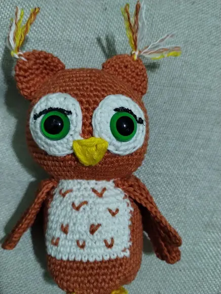 Coruja em Crochê - Amigurumi