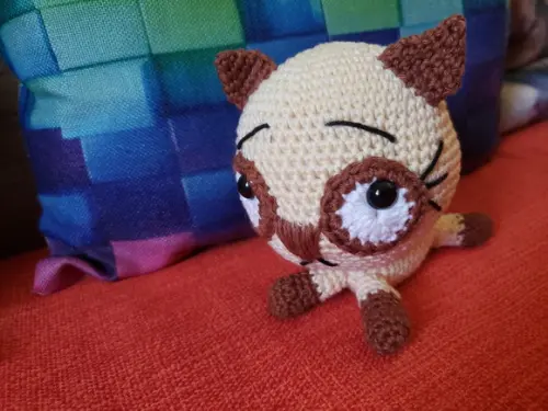 Gato em Crochê - Amigurumi