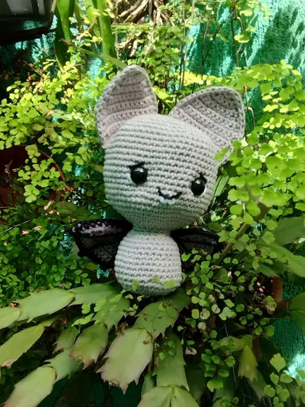 Morcego em Crochê - Amigurumi