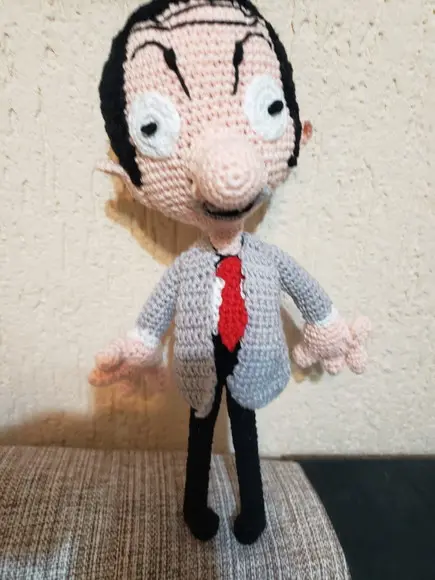 Mr Been em Crochê - Amigurumi