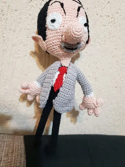 Mr Been em Crochê - Amigurumi