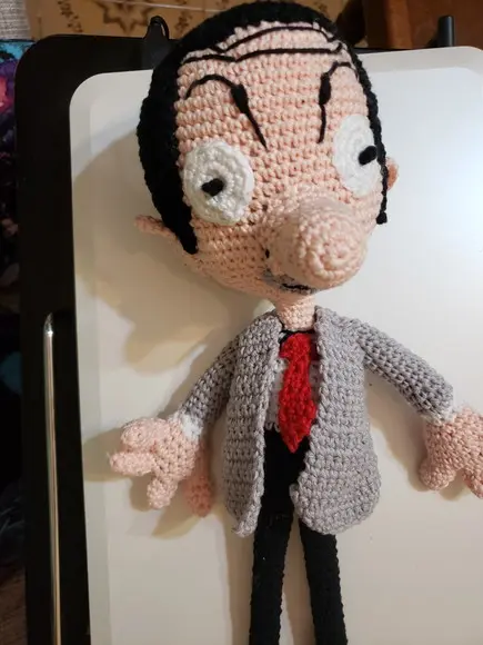 Mr Been em Crochê - Amigurumi