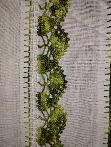 Pano de Prato, Pintado à Mão