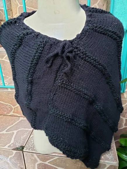 Pelerine Preto