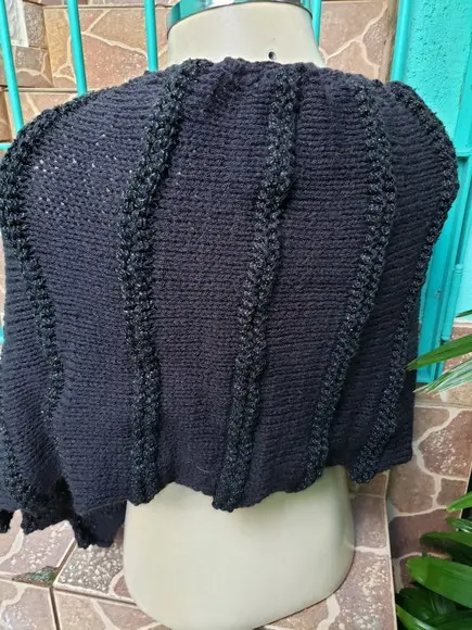 Pelerine Preto