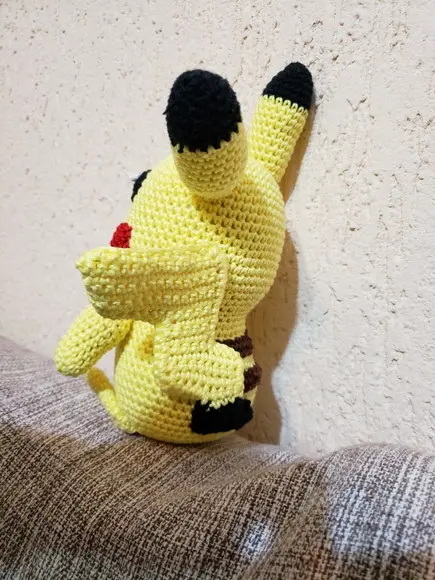 Pikachu em Crochê - Amigurumi