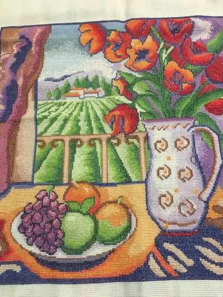 Quadro ou tela em ponto cruz