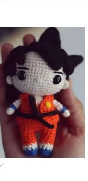 Receita amigurimi personagem de animê (8)