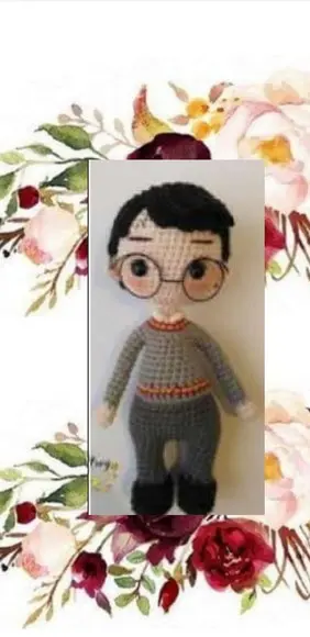 Receita amigurimi personagem de filme (1)