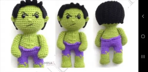 Receita amigurimi personagem de filme (10)