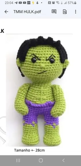 Receita amigurimi personagem de filme (10)