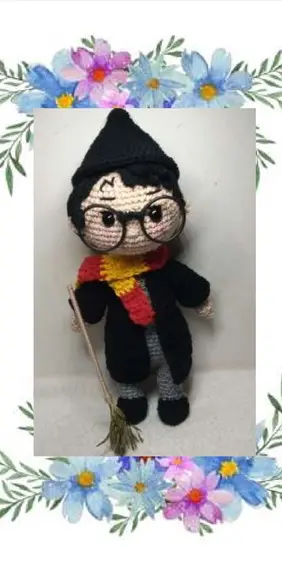 Receita amigurimi personagem de filme (1)