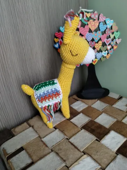 Receita Amigurum Lhama (2) Tradução