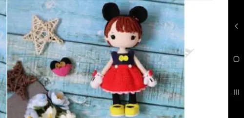 receita amigurumi Boneca (13) tradução