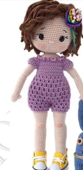 Receita Amigurumi Boneca (20) Tradução