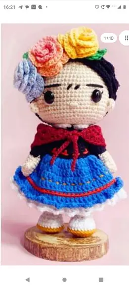 Receita Amigurumi Boneca (26) Tradução