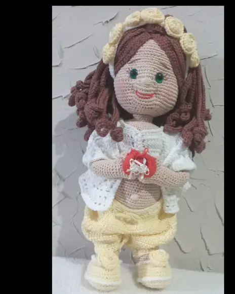 Receita Amigurumi Boneca (28) Tradução